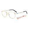 Okulary M MISSONI MMI-0060-J5G. Okulary, Kolor złoty. Kobieta.
