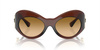 Okulary VERSACE VE4462-54462L. Okulary przeciwsłoneczne, Kolor brązowy. Kobieta.