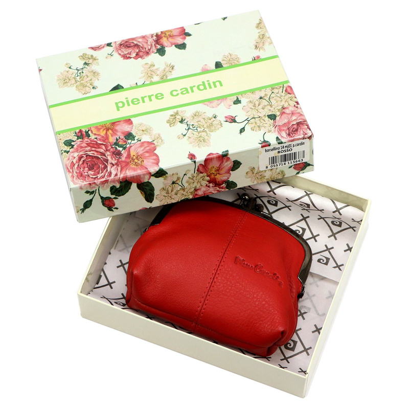 Skórzany damski portfel Pierre Cardin 14 MJ01