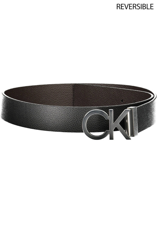 SKÓRZANY PASEK MĘSKI CALVIN KLEIN CZARNY