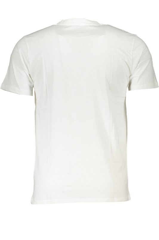 T-SHIRT MĘSKI Z KRÓTKIM RĘKAWEM KLASY CAVALLI BIAŁY