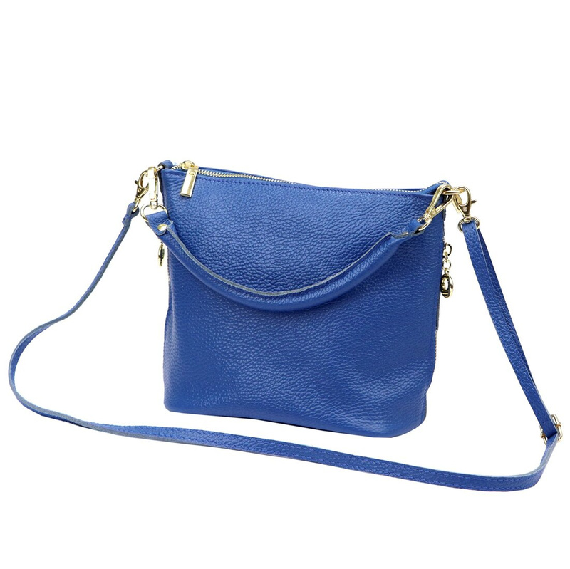 Patrizia damska torebka na ramię skóra naturalna torba z kieszenią