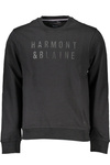 CZARNA BLUZA MĘSKA Z ZAMKIEM HARMONT&BLAINE