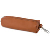 Skórzane etui na długie klucze duże kluczówka karabińczyk skóra koniakowe Beltimore L66