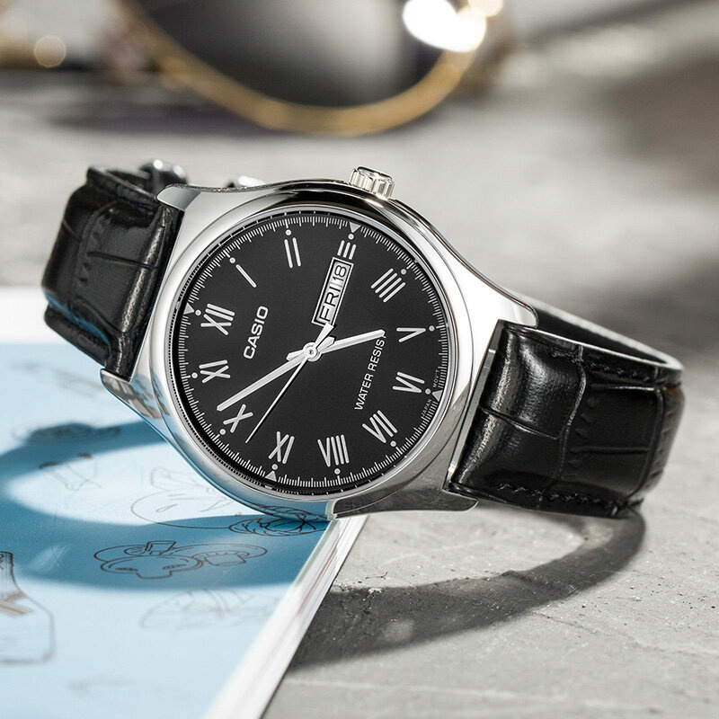 ZEGAREK MĘSKI CASIO MTP-V006L-1B2 (zd210c) + BOX