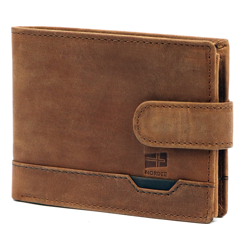Skórzany męski portfel Nordee HJORT N992L