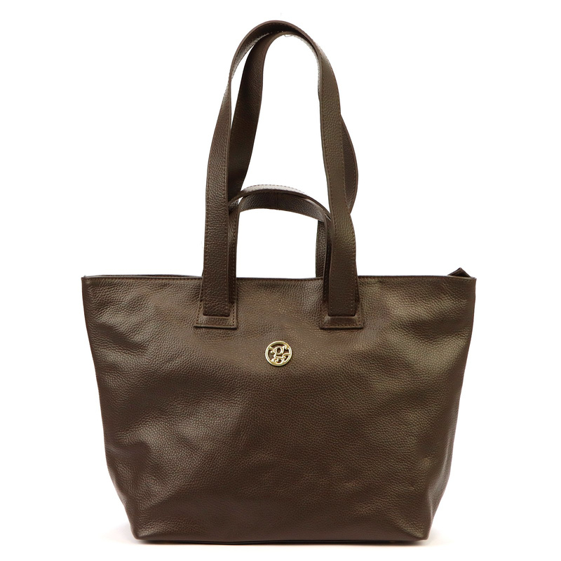 Duża Shopperbag torebka do pracy na ramię damska z kieszeniami Gregorio