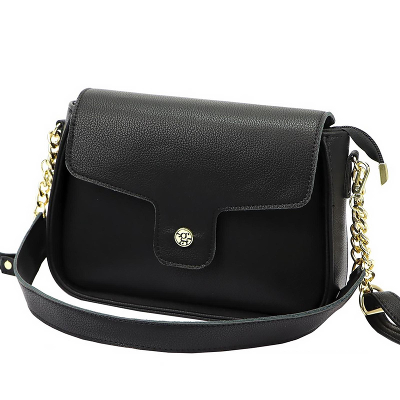 Gregorio damska listonoszka skóra ekologiczna miejska torebka przez ramię