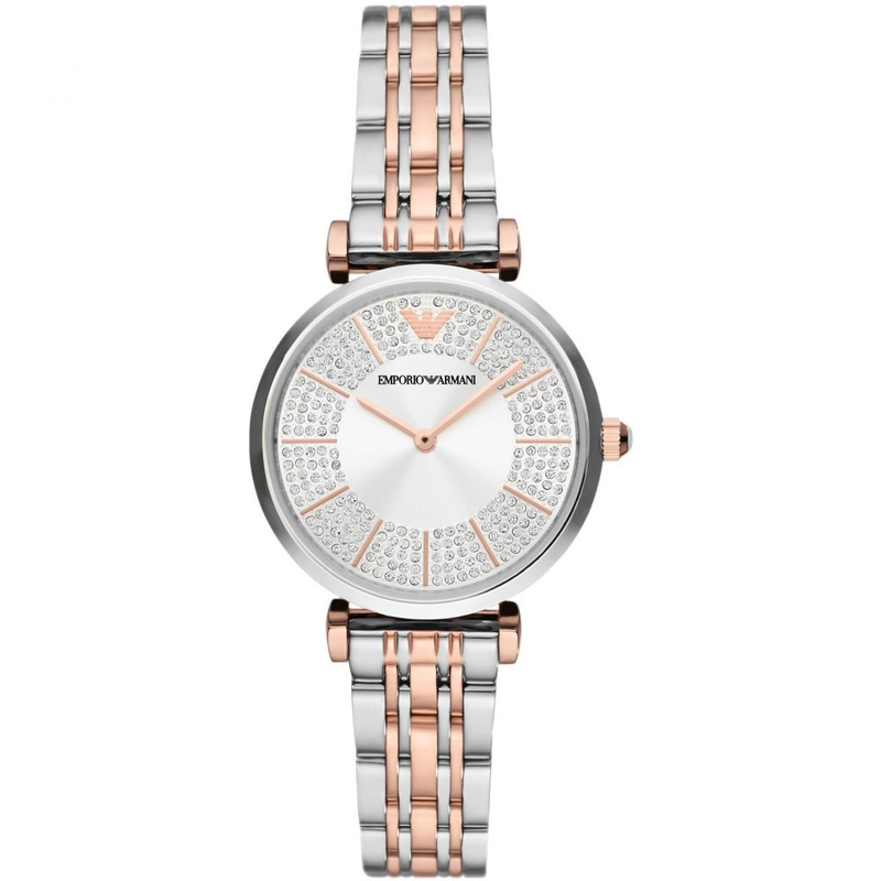 Zegarek ARMANI AR11537. Kwarcowy, Kolor czerwony. Kobieta.