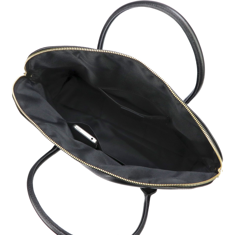 Gregorio Duża torebka damska do ręki elegancka ze skóry naturalnej