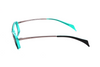 Okulary ALEXANDER MCQUEEN AMQ4163R2K. Okulary, Kolor czarny szary turkusowy. Kobieta.
