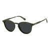 Okulary POLAROID PLD4191S4C3. Okulary przeciwsłoneczne, Kolor zielony. Mężczyzna.