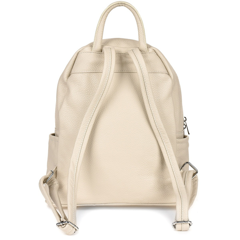 Skórzany plecak A4 duży pojemny do szkoły Włoski P16