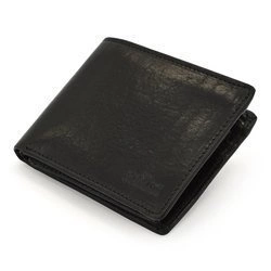 Kompaktowy skórzany męski portfel od TMC z RFID
