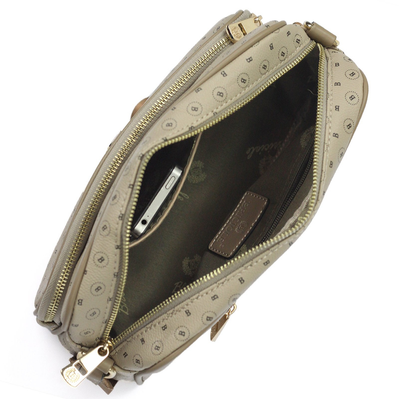 BRICIOLE damska miejska listonoszka skóra ekologiczna torebka przez ramię