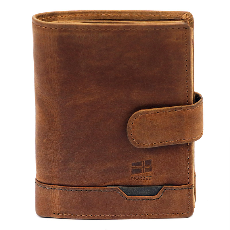 Skórzany męski portfel Nordee HJORT N4L