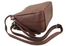 Torebka skórzana damska włoska - Brązowa