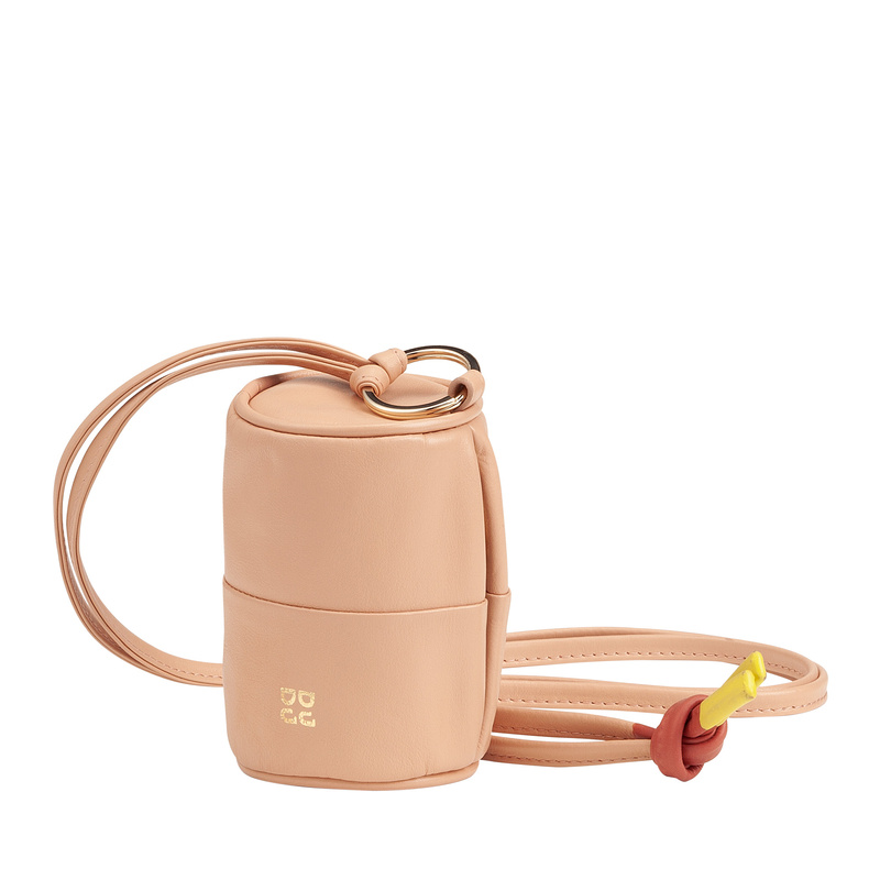 DuDu Etui na słuchawki skóra naturalna Apple AirPods z uchwytem