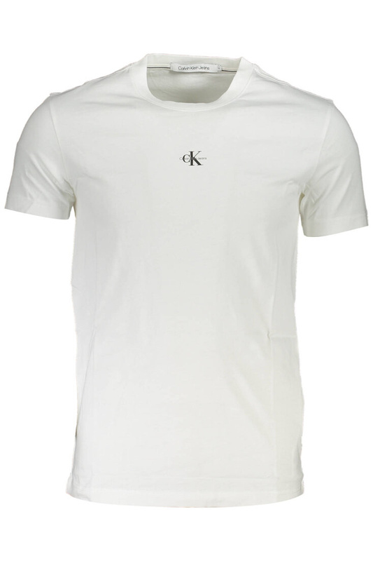 BIAŁY T-SHIRT MĘSKI Z KRÓTKIM RĘKAWEM CALVIN KLEIN WHITE