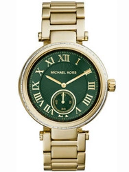 Zegarek MICHAEL KORS MK6066. Kwarcowy, Kolor różowy. Kobieta.