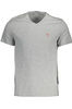 T-SHIRT MĘSKI Z KRÓTKIM RĘKAWEM GUESS JEANS SZARY