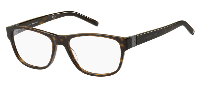 Okulary TOMMY HILFIGER TH-1872-086. Okulary, Kolor havana. Mężczyzna.