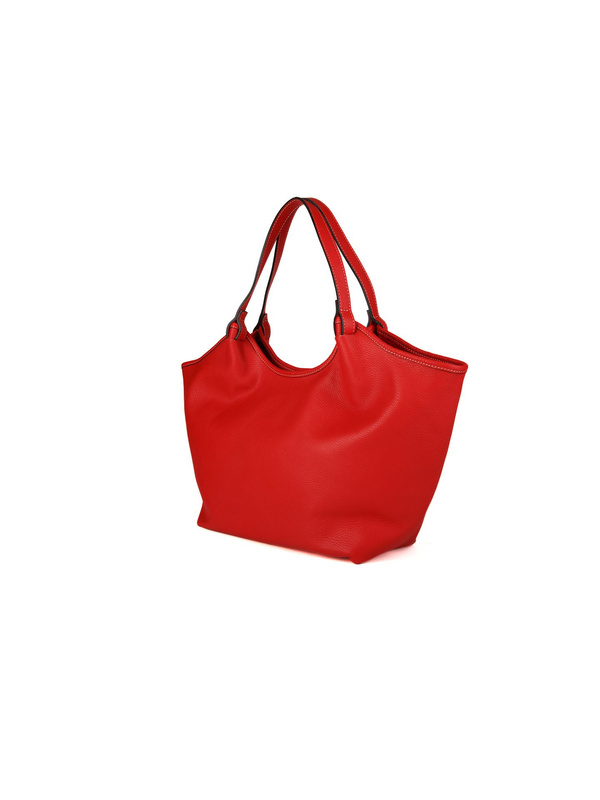 Koralowa damska shopperka Giulia Monti GM1640