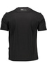 T-SHIRT MĘSKI Z KRÓTKIM RĘKAWEM PLEIN SPORT CZARNY