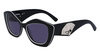 Okulary KARL LAGERFELD KL6127S521800. Okulary przeciwsłoneczne, Kolor czarny. Kobieta.