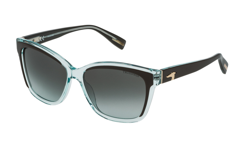 Okulary TRUSSARDI STR0775607U2. Okulary przeciwsłoneczne, Kolor brązowy. Kobieta.