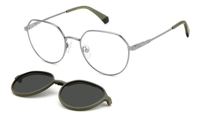 Okulary POLAROID PLD6204CSSMFF. Okulary przeciwsłoneczne, Kolor szary. Unisex.