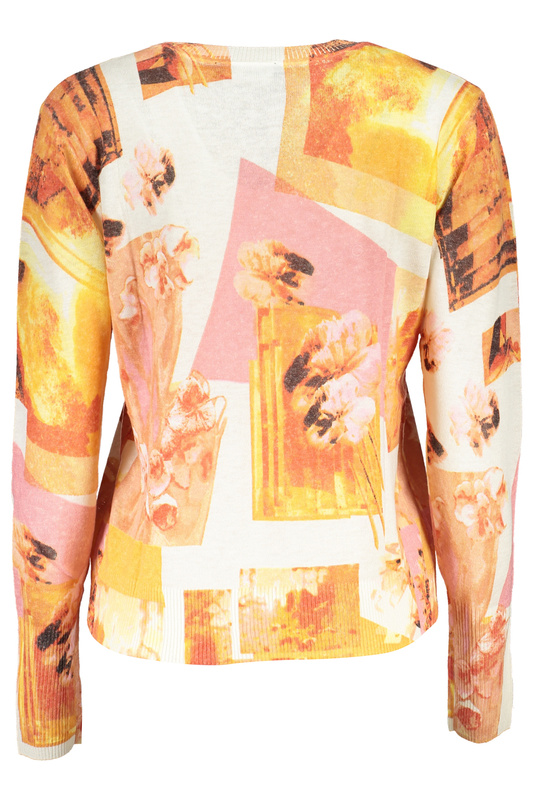 BIAŁY SWETER DESIGUAL DAMSKI