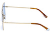 Okulary WEB EYEWEAR WE0210-32V. Okulary przeciwsłoneczne, Kolor srebrny. Kobieta.