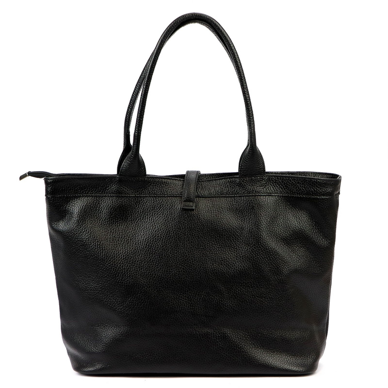 Stylowa Damska duża shopperbag skórzana elegancka torebka na ramię Luka