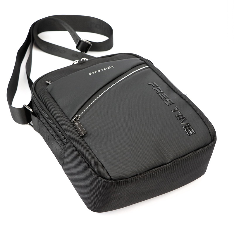 Pierre Cardin męska saszetka torba miejska przez ramię z kieszeniami