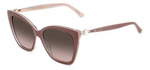 Okulary JIMMY CHOO RUA-G-S-086. Okulary przeciwsłoneczne, Kolor brązowy. Kobieta.