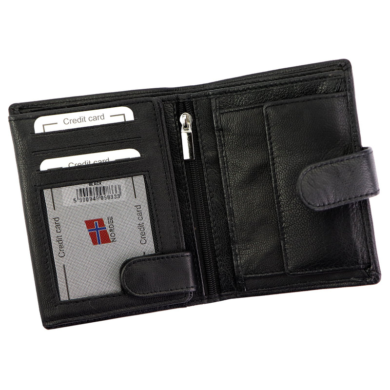 Skórzany męski portfel Nordee HARE N4L