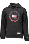 BLUZA TOMMY HILFIGER BEZ ZAMKA CZARNA MĘSKA