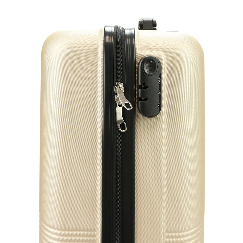 Mocna twarda walizka z ABSu z zamkiem Gregorio