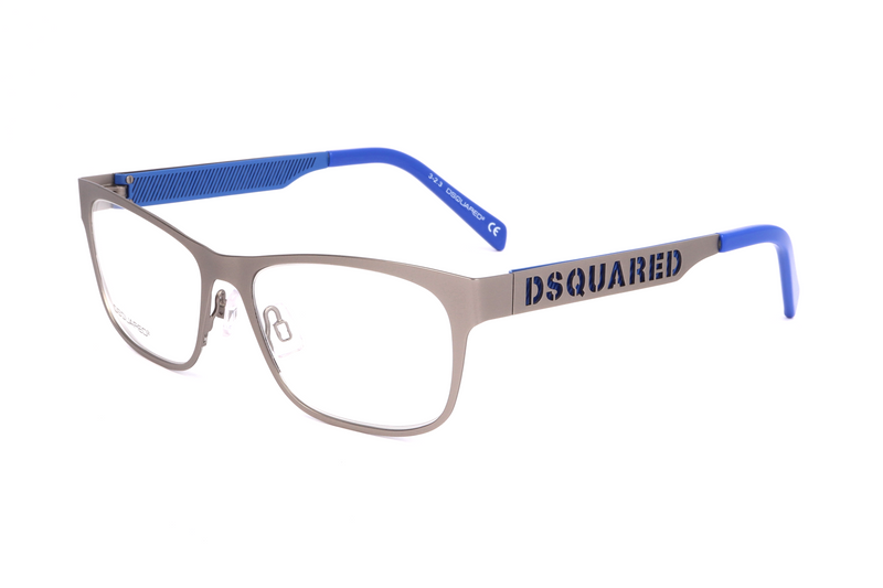 Okulary DSQUARED2 DQ5097-015-54. Okulary, Kolor srebrny. Mężczyzna.