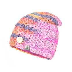 Zimowa ciepła czapka Handmade