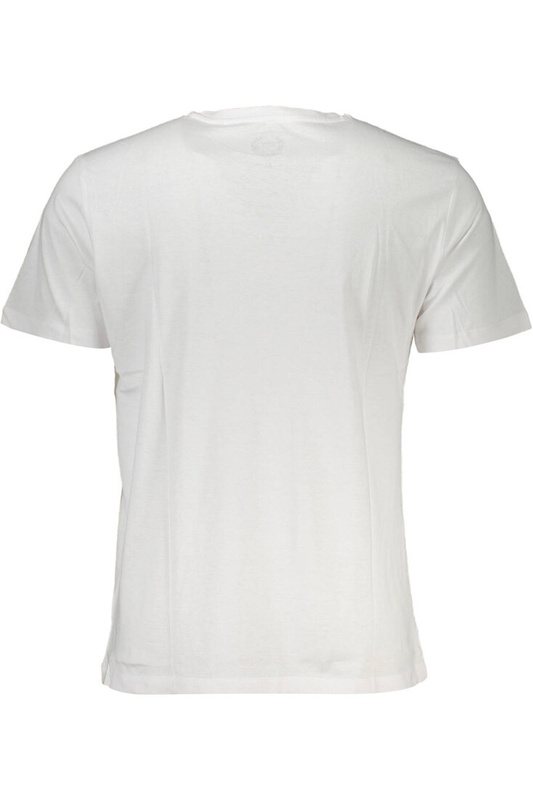 GIAN MARCO VENTURI MĘSKI T-SHIRT Z KRÓTKIM RĘKAWEM, BIAŁY