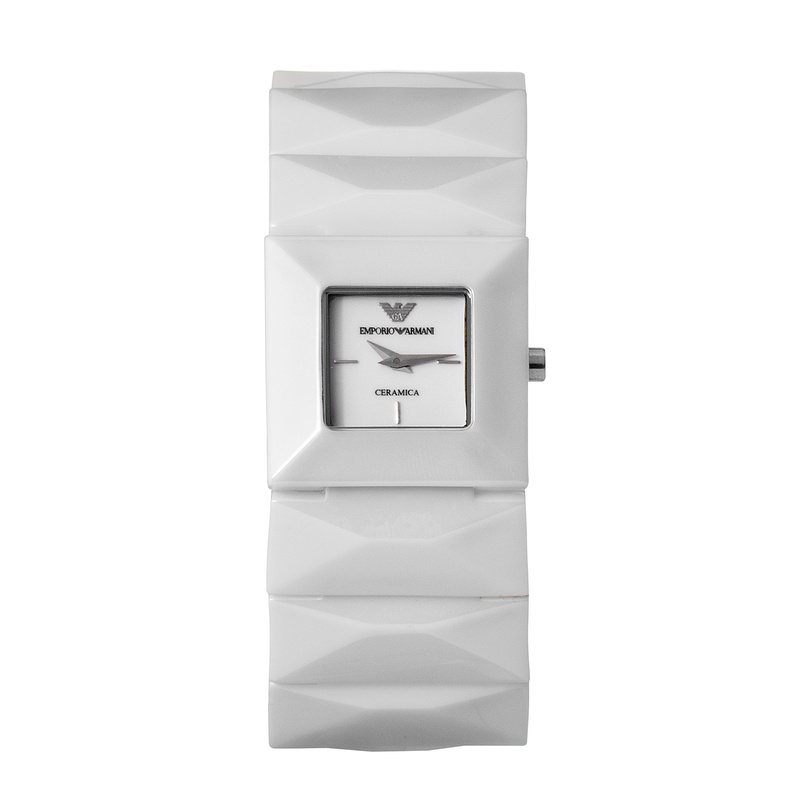 Zegarek ARMANI AR1437. Kwarcowy, Kolor czarny. Kobieta.