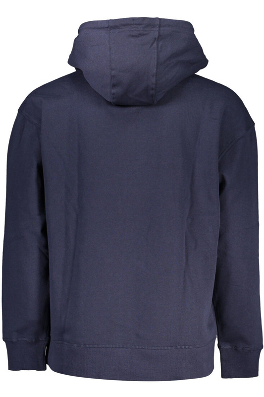 NIEBIESKA BLUZA MĘSKA TOMMY HILFIGER BEZ ZAMKA