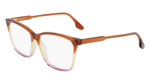 Okulary VICTORIA BECKHAM VB26145714241. EYEGLASSES, Kolor czerwony. Kobieta.