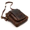 Andreas męska torba na ramię skóra naturalna saszetka przez ramię kieszenie