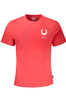 CZERWONY T-SHIRT M�SKI Z KR�TKIM R�KAWEM GIAN MARCO VENTURI