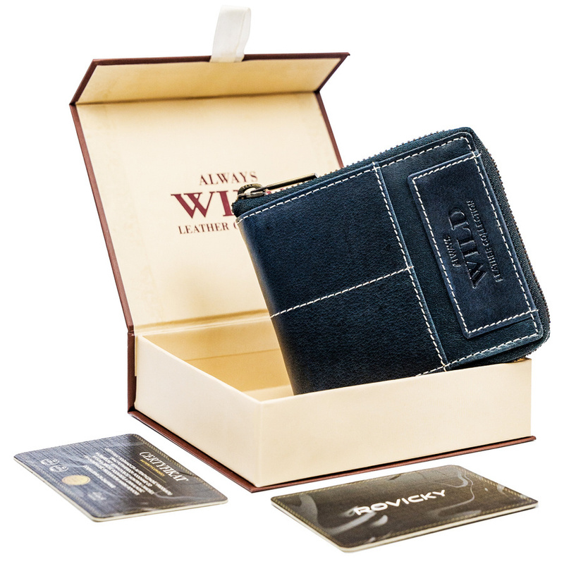 Portfel męski w stylu retro z RFID Always Wild