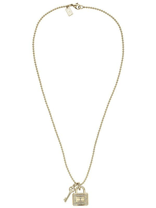 Biżuteria TOMMY HILFIGER 2700459. Naszyjnik, Kolor złoty. Kobieta.