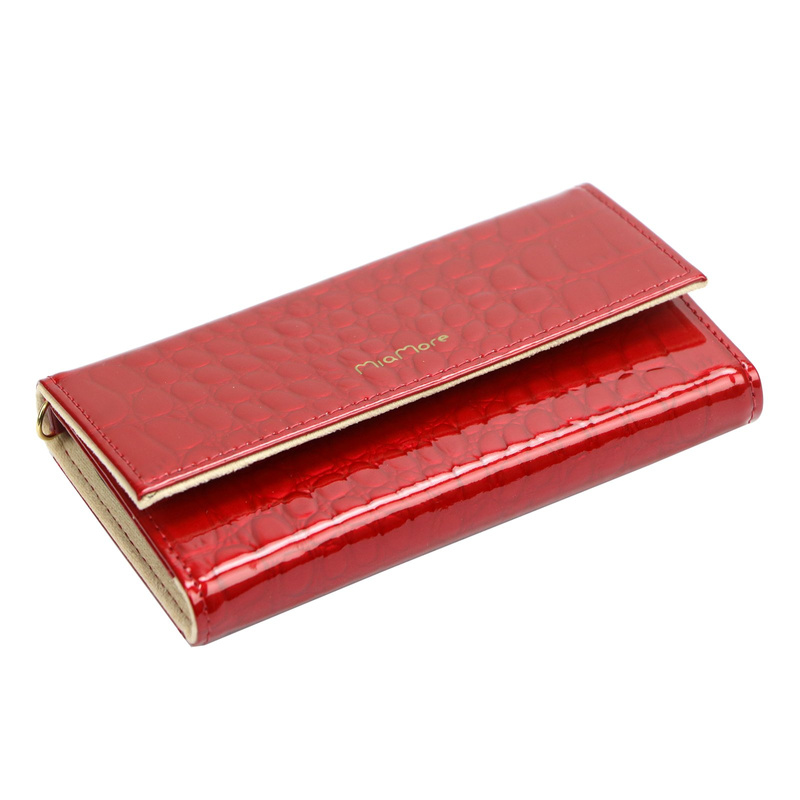 MiaMore etui Iphone 12 PRO case z klapą wzór skóra krokodyla z łańcuszkiem